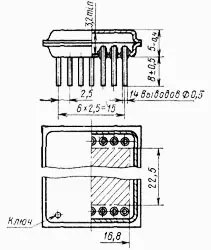 С1.155.УП1 микросхема фото 2