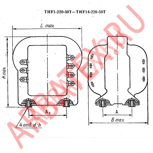 ТИУ20-220-50В трансформатор фото 3 ТИУ20-220-50В трансформатор фото 3