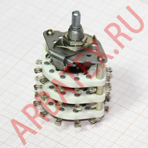 ПГК-11П3Н-15А переключатель галетный фото 2 ПГК-11П3Н-15А переключатель галетный фото 2