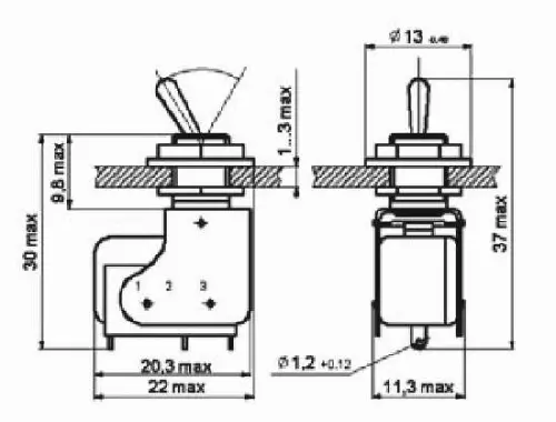МТ3В тумблер фото 3