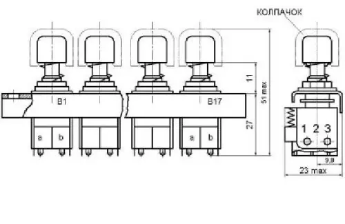 ПК1-12 переключатель фото 4 ПК1-12 переключатель фото 4