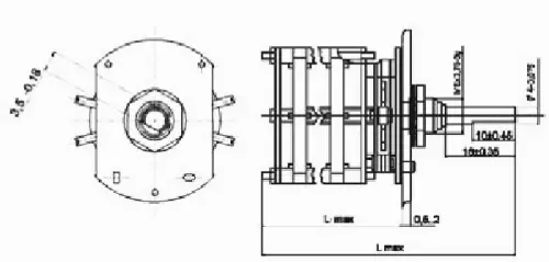ПГ3-5П10НВ переключатель галетный фото 3 ПГ3-5П10НВ переключатель галетный фото 3