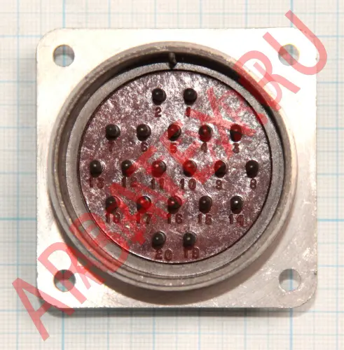 СШРГ48П20ЭШ2 вилка блочная Разъемы разное фото фото 5