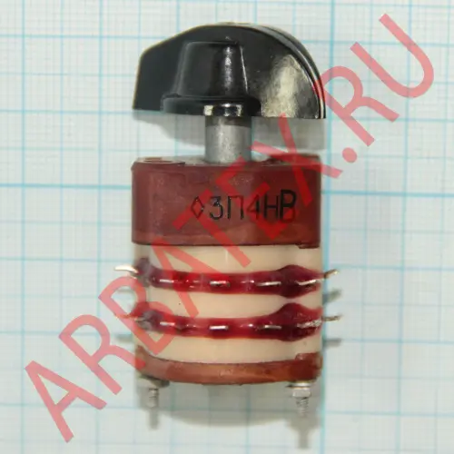 ПМ-3П4Н переключатель галетный фото 3 ПМ-3П4Н переключатель галетный фото 3