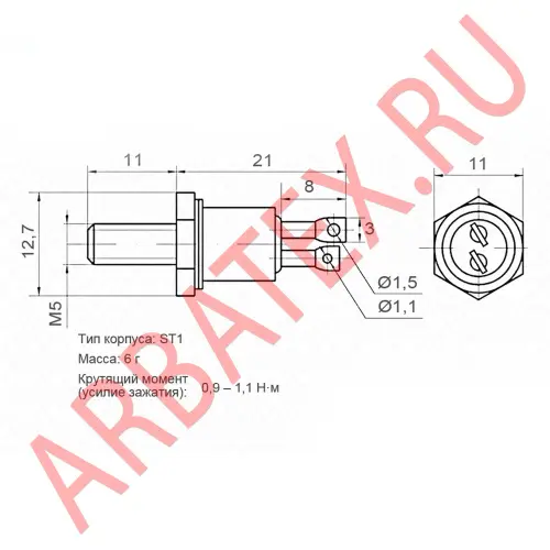 2ТС112-10-6 тиристор фото 3