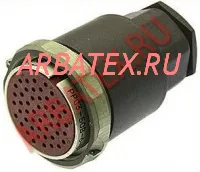 РРС3-50В-7-1-В розетка с кожухом фото