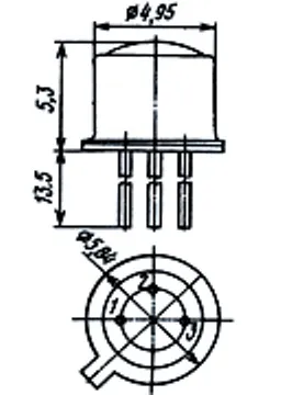 АЛ310Б диод светоизлучающий фото 2 АЛ310Б диод светоизлучающий фото 2