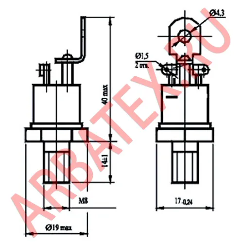 2ТО132-40-8 тиристор фото 3 2ТО132-40-8 тиристор фото 3
