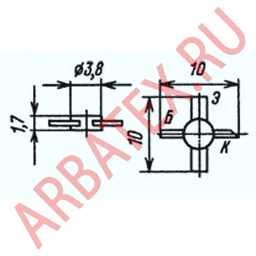 1Т387Б2 транзистор фото 3