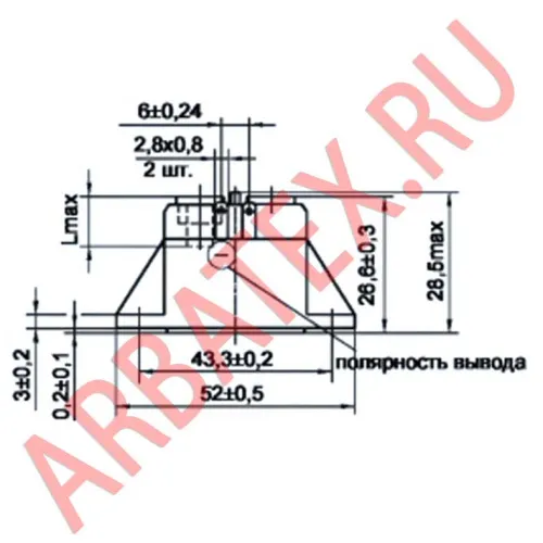 ТСО165-80-12 тиристор фото 3