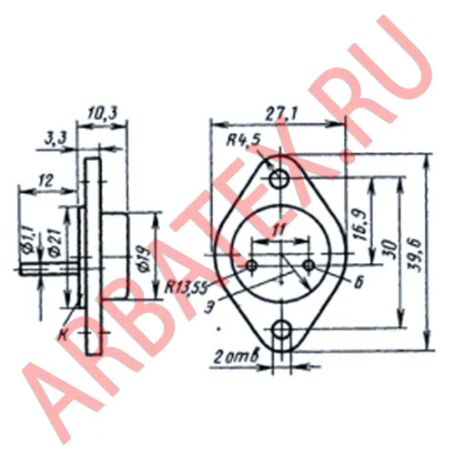 КТ892В2 транзистор фото 3