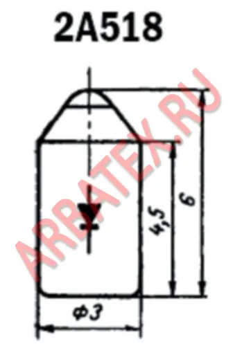 2А518А диод фото 2