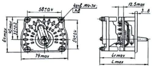 ПЩ-15П4Н1 переключатель щеточный фото 7